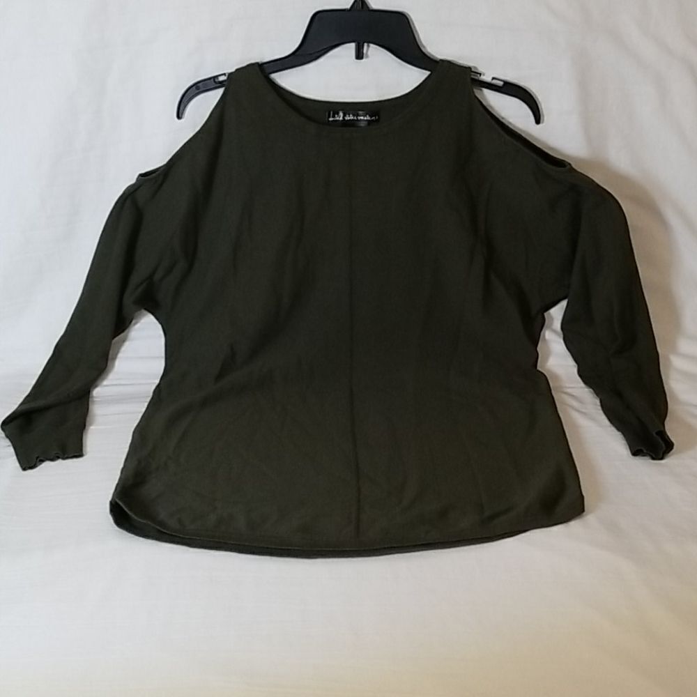 United States‎ Sweaters Drab Green Sweater